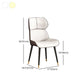 Scandinavian Wingback Arm Dining Chairs for Home Leather Dining Chairs