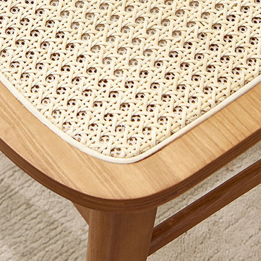 Sedia laterale aperta in legno tradizionale sedia in camera da cucina tradizionale