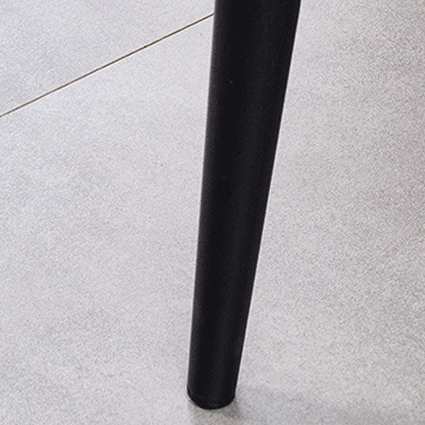 Sillas sin brazo de la silla Parsons moderna con patas de metal para la cocina