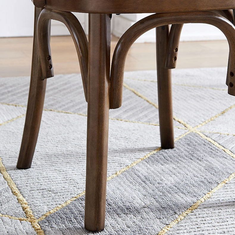 Windsor Back Chair Traditional Wood Dining Kitchen Room Arm Chair Clearhalo 'Dining Chairs' 'Dining Tables & Seating' 'dining_chair' 'furn' 'furn_dining_chair' 'Furniture' 'Kitchen & Dining Furniture' 5767649