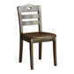 Modern Dining Chair Armless Chair with Wooden Legs for Kitchen Clearhalo 'Dining Chairs' 'Dining Tables & Seating' 'dining_chair' 'furn' 'furn_dining_chair' 'Furniture' 'Kitchen & Dining Furniture' 5767660