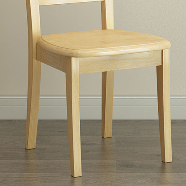 Modern Dining Chair Armless Chair with Wooden Legs for Kitchen Clearhalo 'Dining Chairs' 'Dining Tables & Seating' 'dining_chair' 'furn' 'furn_dining_chair' 'Furniture' 'Kitchen & Dining Furniture' 5767662