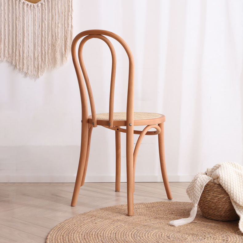 Modern Style Dining Chair Armless Chairs with Wooden Legs for Kitchen Clearhalo 'Dining Chairs' 'Dining Tables & Seating' 'dining_chair' 'furn' 'furn_dining_chair' 'Furniture' 'Kitchen & Dining Furniture' 5767668