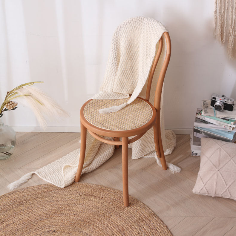 Modern Style Dining Chair Armless Chairs with Wooden Legs for Kitchen Clearhalo 'Dining Chairs' 'Dining Tables & Seating' 'dining_chair' 'furn' 'furn_dining_chair' 'Furniture' 'Kitchen & Dining Furniture' 5767669