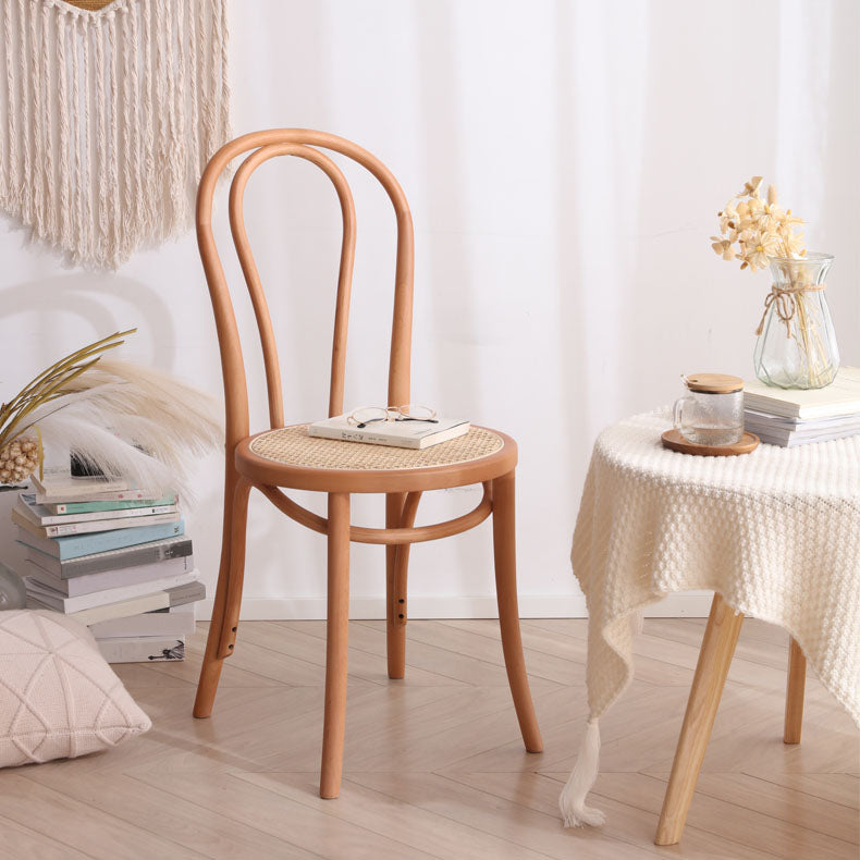 Modern Style Dining Chair Armless Chairs with Wooden Legs for Kitchen Clearhalo 'Dining Chairs' 'Dining Tables & Seating' 'dining_chair' 'furn' 'furn_dining_chair' 'Furniture' 'Kitchen & Dining Furniture' 5767670