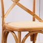 Cross Back Side Chair Traditional Wood Dining Kitchen Room Chair