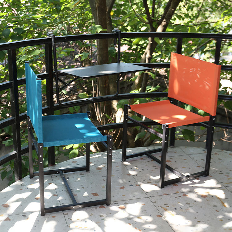 Contemporary Dining Chair Armless Chair with Metal Legs for Kitchen Clearhalo 'Dining Chairs' 'Dining Tables & Seating' 'dining_chair' 'furn' 'furn_dining_chair' 'Furniture' 'Kitchen & Dining Furniture' 5767745