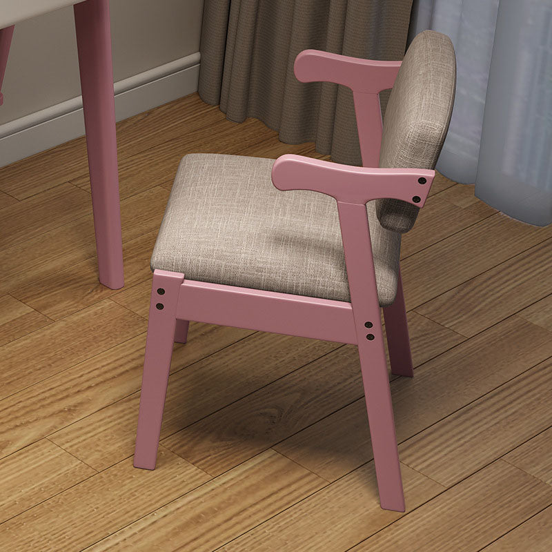 Chaise de chaise de chaise à manger contemporaine avec jambes en bois pour cuisine