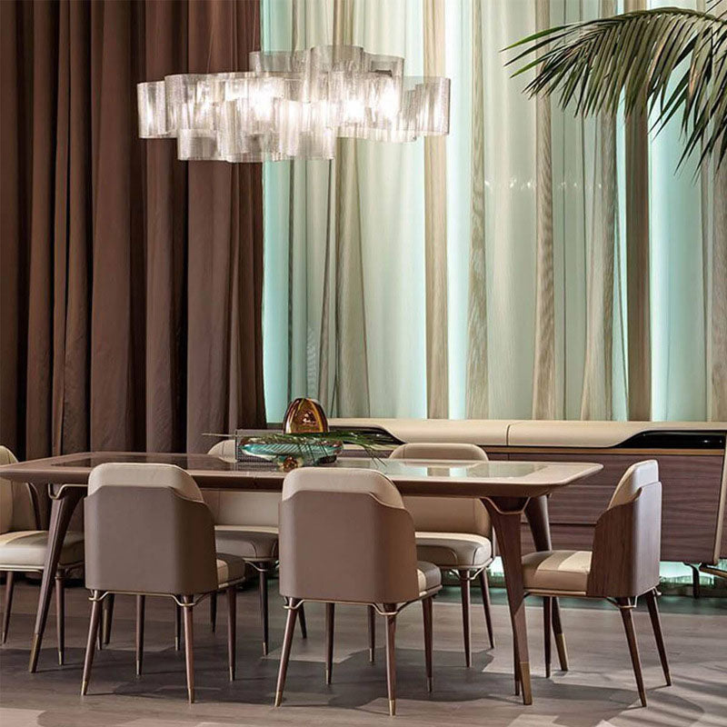 Scandinavian Style Leather Dining Chair for Home Armless Solid Back Chair Clearhalo 'Dining Chairs' 'Dining Tables & Seating' 'dining_chair' 'furn' 'furn_dining_chair' 'Furniture' 'Kitchen & Dining Furniture' 5767847