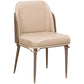 Scandinavian Style Leather Dining Chair for Home Armless Solid Back Chair Clearhalo 'Dining Chairs' 'Dining Tables & Seating' 'dining_chair' 'furn' 'furn_dining_chair' 'Furniture' 'Kitchen & Dining Furniture' 5767851