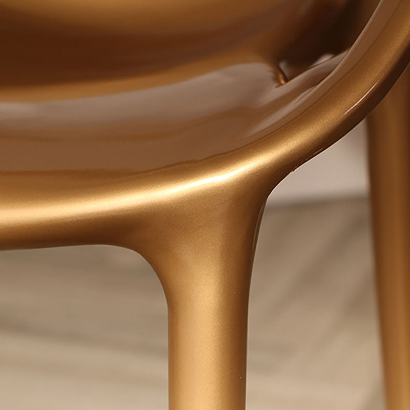 Scandinavian Style Open Back Side Chair for Home Plastic Side Chair Clearhalo 'Dining Chairs' 'Dining Tables & Seating' 'dining_chair' 'furn' 'furn_dining_chair' 'Furniture' 'Kitchen & Dining Furniture' 5767869