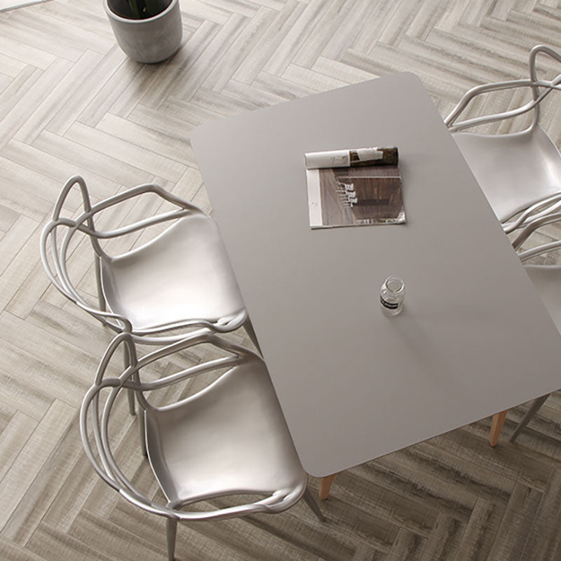 Scandinavian Style Open Back Side Chair for Home Plastic Side Chair Clearhalo 'Dining Chairs' 'Dining Tables & Seating' 'dining_chair' 'furn' 'furn_dining_chair' 'Furniture' 'Kitchen & Dining Furniture' 5767872