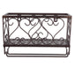 Metal Wall Mounted Wine Glass Stemware Rack Holder Industrial Wine Holder