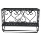 Metal Wall Mounted Wine Glass Stemware Rack Holder Industrial Wine Holder