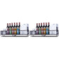 Metal Wall Mounted Wine Glass Stemware Rack Holder Industrial Wine Holder