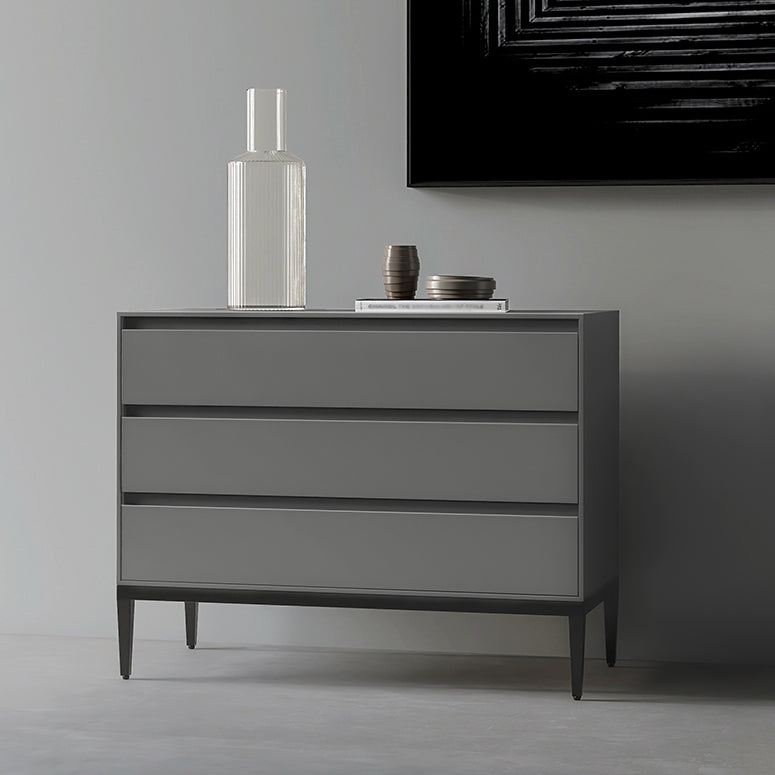 Servizio da pranzo in legno moderno ingegnerizzato 3-Drawer Server buffet 31,5 "l x 15,7" W x 25 "H