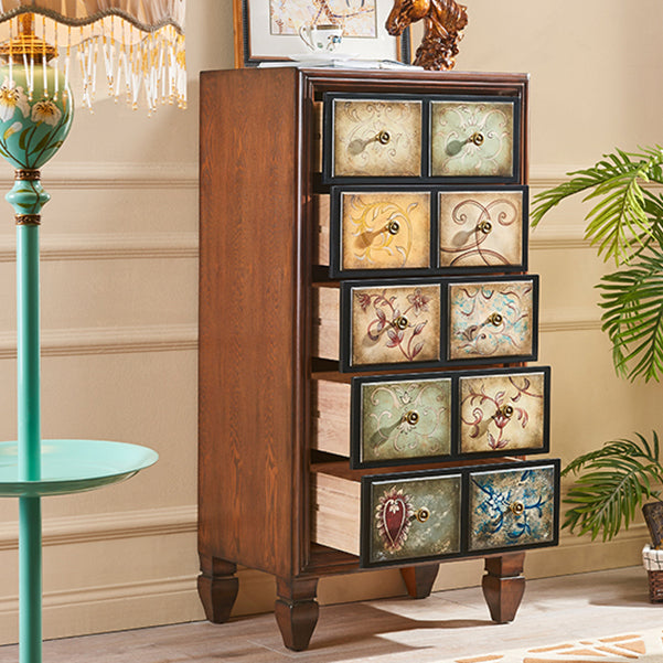 Modern Style Wood Buffet Sideboard Dining Room Buffet Server in Brown Clearhalo 'buffet_sideboard' 'Buffets & Sideboards' 'furn' 'furn_buffet_sideboard' 'Furniture' 'Kitchen & Dining Furniture' 5768134