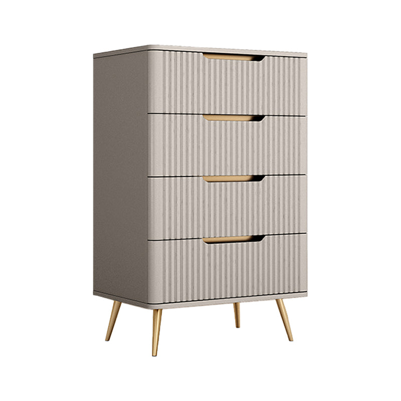 Moderno tavolo a buffet in pietra in pietra in legno ingegnerizzato con cassetto per soggiorno