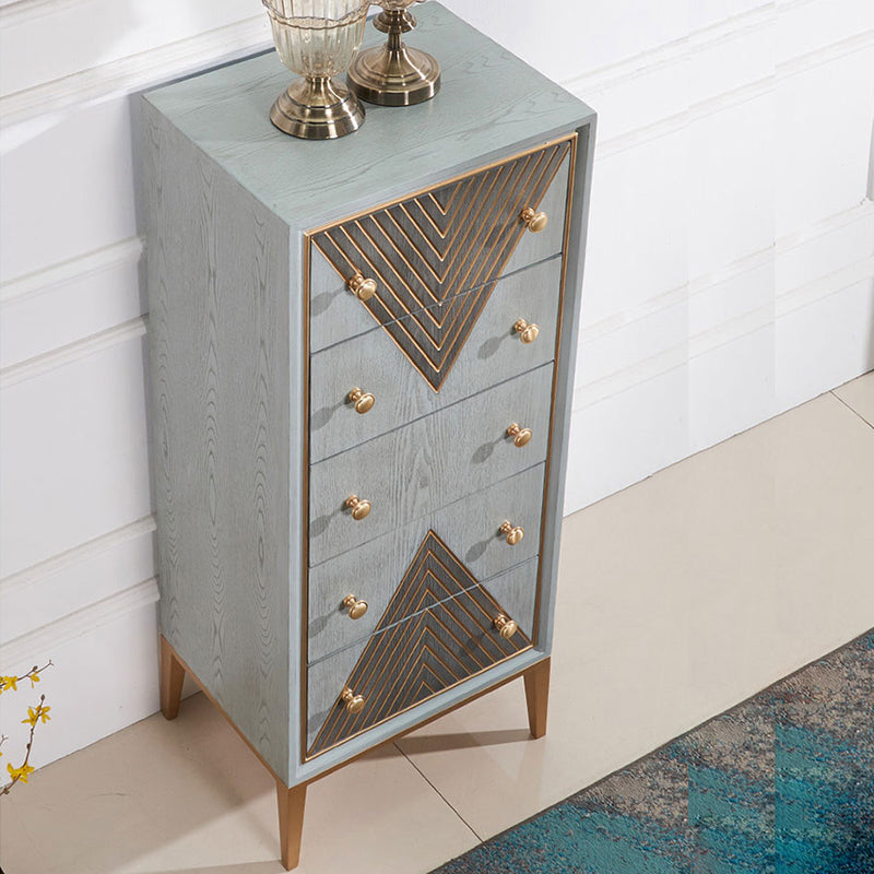 Glam Living Room Sideboard with Drawers Wood and Metal Buffet Server Clearhalo 'buffet_sideboard' 'Buffets & Sideboards' 'furn' 'furn_buffet_sideboard' 'Furniture' 'Kitchen & Dining Furniture' 5768258