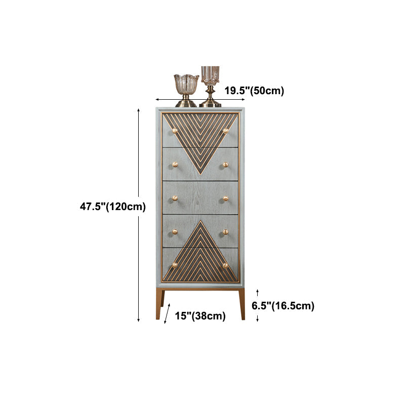 Glam Living Room Sideboard with Drawers Wood and Metal Buffet Server Clearhalo 'buffet_sideboard' 'Buffets & Sideboards' 'furn' 'furn_buffet_sideboard' 'Furniture' 'Kitchen & Dining Furniture' 5768260
