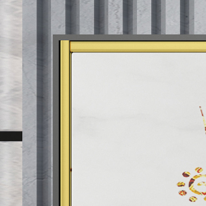 6-Drawer Engineered Wood Sideboard 47.5"L Modern Buffet for Living Room Clearhalo 'buffet_sideboard' 'Buffets & Sideboards' 'furn' 'furn_buffet_sideboard' 'Furniture' 'Kitchen & Dining Furniture' 5768303