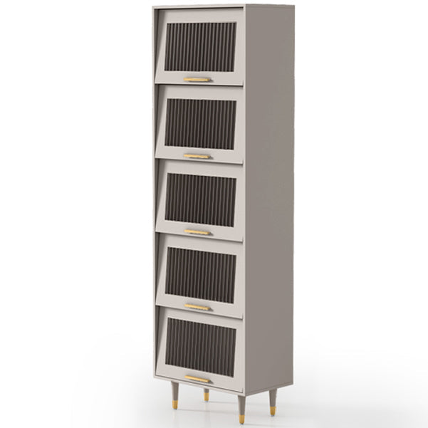 Champagne glam mdf buffet soggiorno armadi in vetro a buffet da pranzo