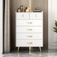 Simple Engineered Wood Sideboard Modern Buffet with Drawer for Dining Room 31"L x 16"W x 47"H White Clearhalo 'buffet_sideboard' 'Buffets & Sideboards' 'furn' 'furn_buffet_sideboard' 'Furniture' 'Kitchen & Dining Furniture' 5768437
