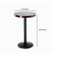 Industrial 1/2/3 Pieces Solid Wood Bar Table Set Round Counter Set Clearhalo 'Bar Furniture' 'furn' 'furn_home_bar_bar_sets' 'Furniture' 'Home Bars & Bar Sets' 'home_bar_bar_sets' 'Kitchen & Dining Furniture' 5768477