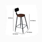 Industrial 1/2/3 Pieces Solid Wood Bar Table Set Round Counter Set Clearhalo 'Bar Furniture' 'furn' 'furn_home_bar_bar_sets' 'Furniture' 'Home Bars & Bar Sets' 'home_bar_bar_sets' 'Kitchen & Dining Furniture' 5768479