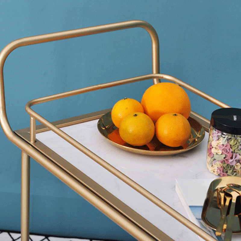 32.28" High Modern Style Prep Table Rolling Stone Prep Table for Dining Room Clearhalo 'furn' 'furn_kitchen_islands_carts' 'Furniture' 'Kitchen & Dining Furniture' 'Kitchen Islands & Carts' 'kitchen_islands_carts' 5768973