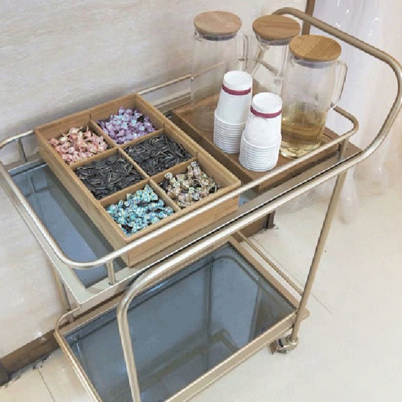 32.28" High Modern Style Prep Table Rolling Stone Prep Table for Dining Room Clearhalo 'furn' 'furn_kitchen_islands_carts' 'Furniture' 'Kitchen & Dining Furniture' 'Kitchen Islands & Carts' 'kitchen_islands_carts' 5768977