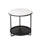 Modern Slate Corner Table Round 3 Legs Side End Table with Storage Clearhalo 'Coffee & Accent Tables' 'End & Side Tables' 'end_side_tables' 'furn' 'furn_end_side_tables' 'Furniture' 'Living Room Furniture' 5769006