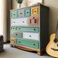 3.3"/55.9" Tall Wooden Chest, Rectangle Accent Cabinet with Drawers Clearhalo 'Cabinets & Chests' 'cabinets_chests' 'furn' 'furn_cabinets_chests' 'Furniture' 'Living Room Furniture' 5769402