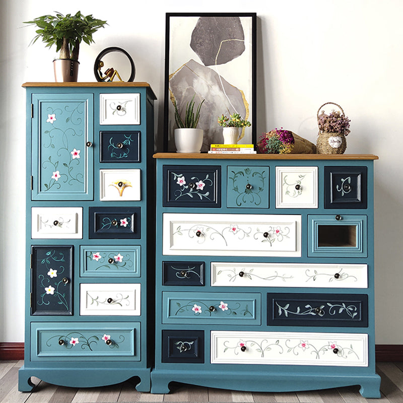3.3"/55.9" Tall Wooden Chest, Rectangle Accent Cabinet with Drawers Clearhalo 'Cabinets & Chests' 'cabinets_chests' 'furn' 'furn_cabinets_chests' 'Furniture' 'Living Room Furniture' 5769403