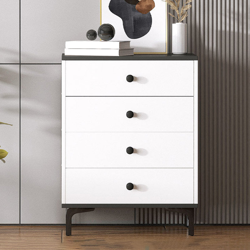 Contemporary 35.43'"Tall Wooden Chest, Rectangle Accent Cabinet with Drawers 24"L x 14"W x 30"H Clearhalo 'Cabinets & Chests' 'cabinets_chests' 'furn' 'furn_cabinets_chests' 'Furniture' 'Living Room Furniture' 5769436