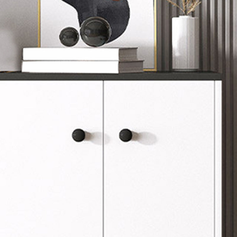 Contemporary 35.43'"Tall Wooden Chest, Rectangle Accent Cabinet with Drawers Clearhalo 'Cabinets & Chests' 'cabinets_chests' 'furn' 'furn_cabinets_chests' 'Furniture' 'Living Room Furniture' 5769442