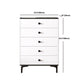Contemporary 35.43'"Tall Wooden Chest, Rectangle Accent Cabinet with Drawers Clearhalo 'Cabinets & Chests' 'cabinets_chests' 'furn' 'furn_cabinets_chests' 'Furniture' 'Living Room Furniture' 5769449