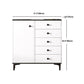 Contemporary 35.43'"Tall Wooden Chest, Rectangle Accent Cabinet with Drawers Clearhalo 'Cabinets & Chests' 'cabinets_chests' 'furn' 'furn_cabinets_chests' 'Furniture' 'Living Room Furniture' 5769450