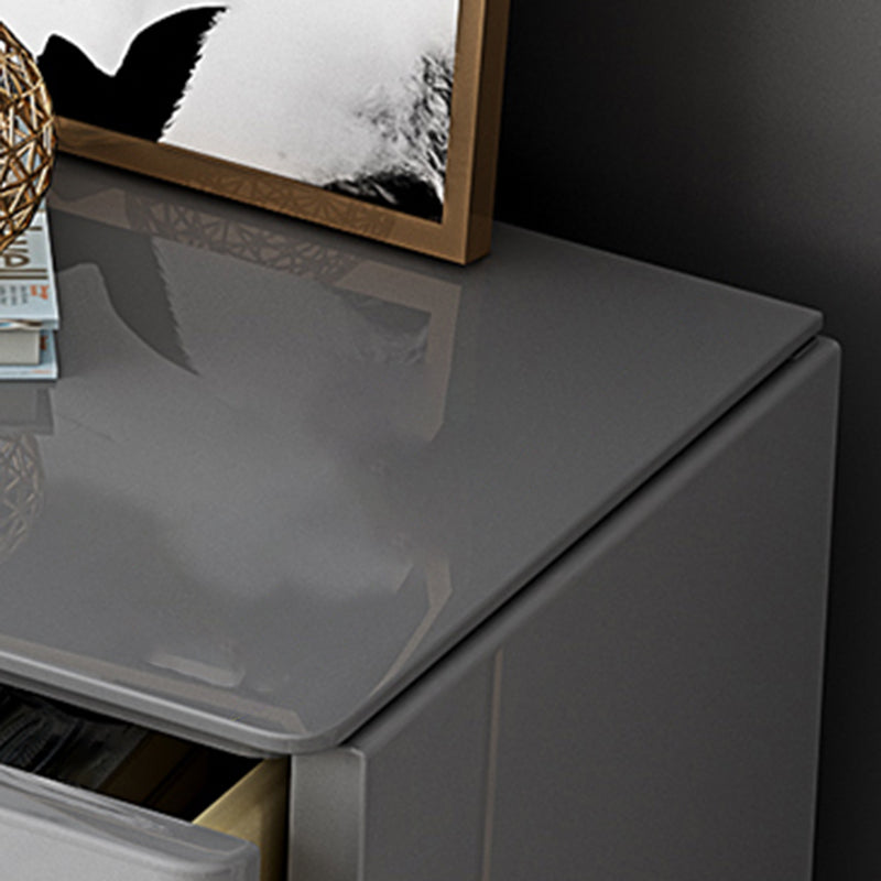 Contemporary 34.65'"/41.73" Tall Wooden Chest, Rectangle Accent Chest with Drawers Clearhalo 'Cabinets & Chests' 'cabinets_chests' 'furn' 'furn_cabinets_chests' 'Furniture' 'Living Room Furniture' 5769519