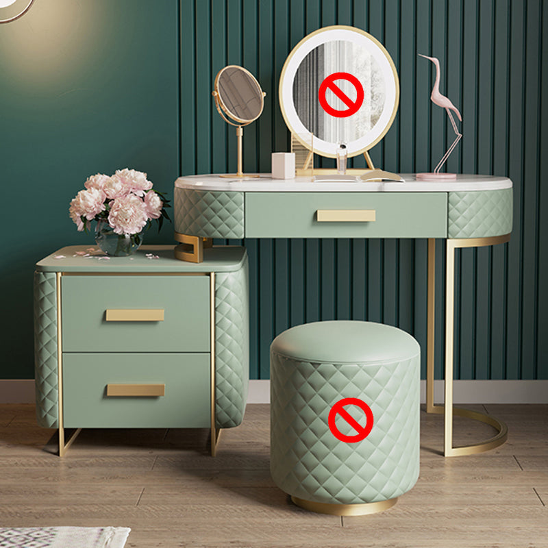 Glam de 3 cajas de tocador de cajas de tocador de tocador