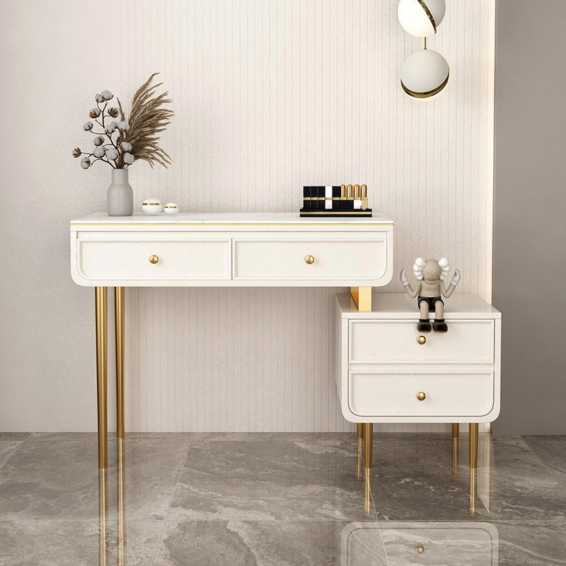 Escritorio de tocador de tocador de maquillaje de top de pizarra de glamera para dormitorio