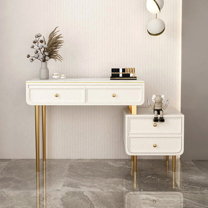 Escritorio de tocador de tocador de maquillaje de top de pizarra de glamera para dormitorio