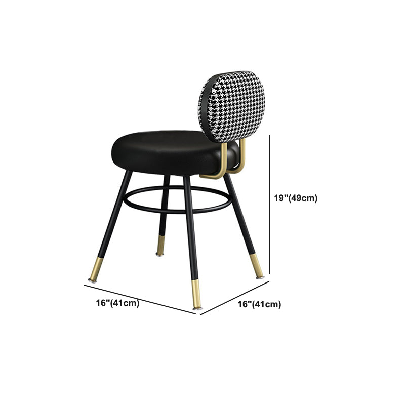 Glam Slate Top Vanity Dressing Table 7 Drawers Vanity Makeup Table Set