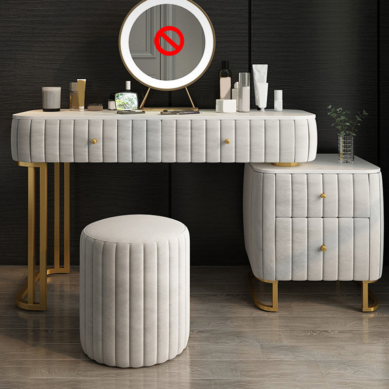 Glam 4 lade make -up ijdelheid set leisteen top ijdelheid kleedtafel