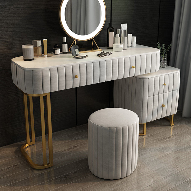 Glam 4 lade make -up ijdelheid set leisteen top ijdelheid kleedtafel