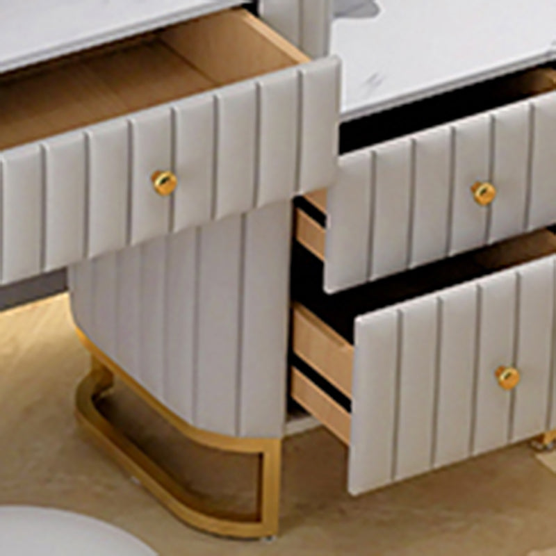 Glam 4 lade make -up ijdelheid set leisteen top ijdelheid kleedtafel