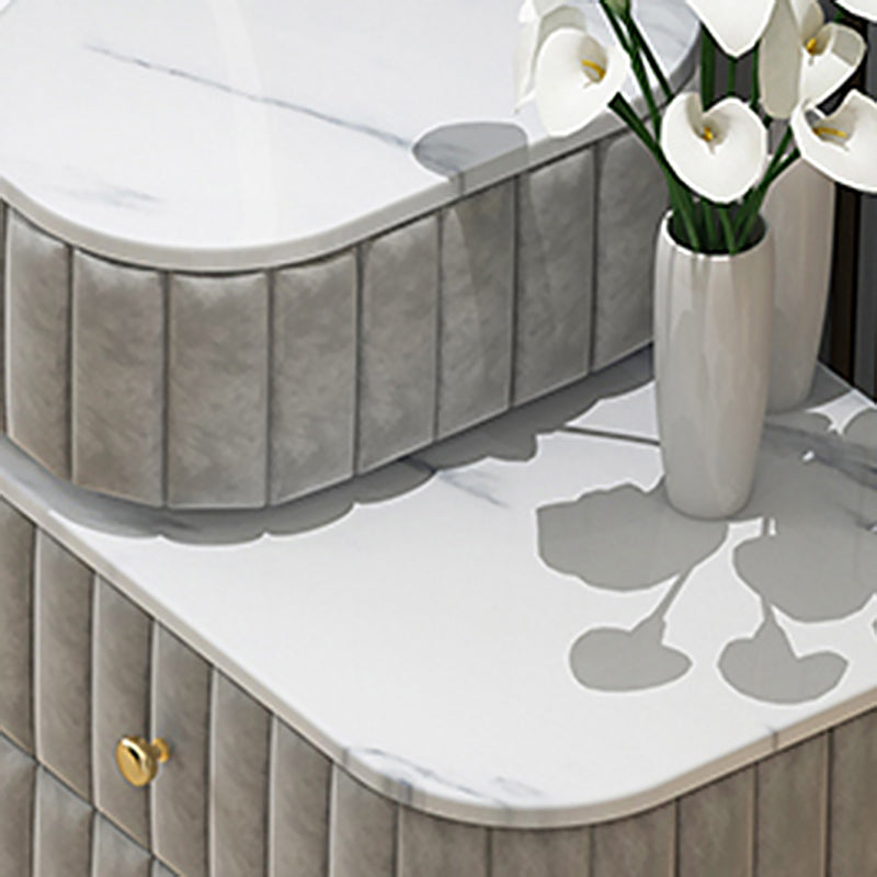 Glam 4 lade make -up ijdelheid set leisteen top ijdelheid kleedtafel