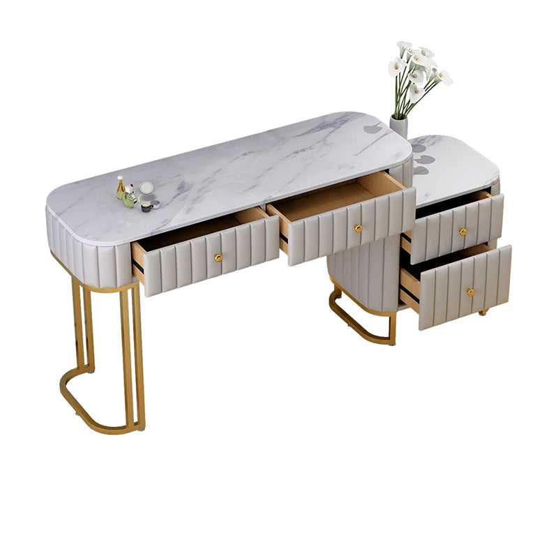 Glam 4 lade make -up ijdelheid set leisteen top ijdelheid kleedtafel