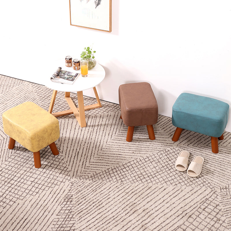 Estándar de cuero de color puro de color puro resistente al estándar contemporáneo