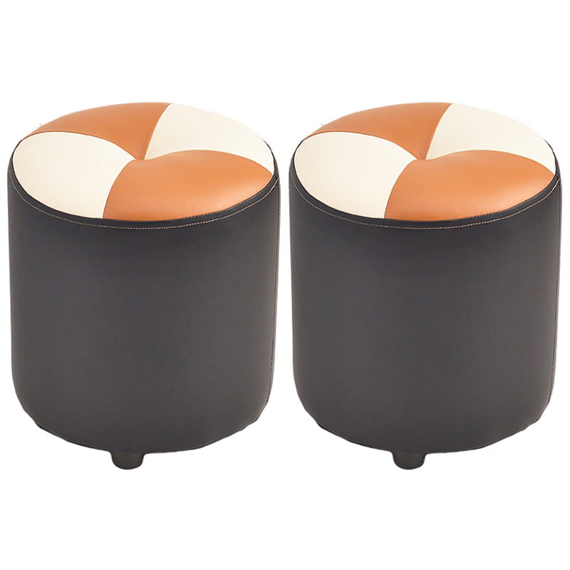 Moderne gelbe Würfel wasserfeste Farbstück Leder Innenwürfel